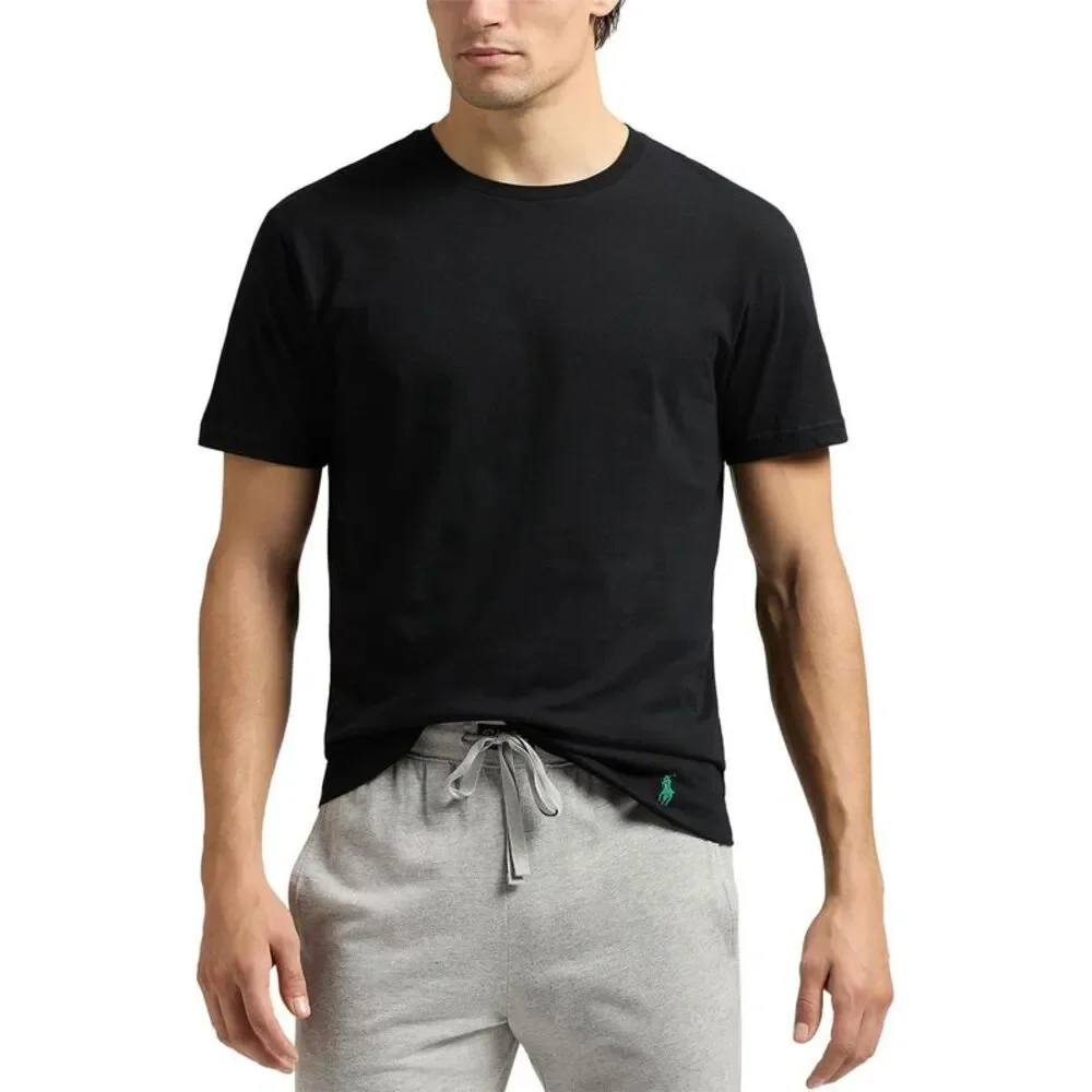 Polo Ralph Lauren Mens 3-Pack Cotton Crewneck Undershirts M Blue/Green/Black NWT
